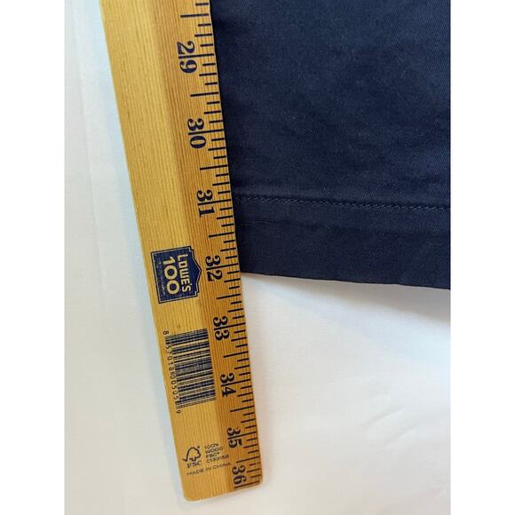 Lacoste Men's Size 33 x 32 Blue Regular Fit Chino Preppy 80s Pants - Picture 7 of 7